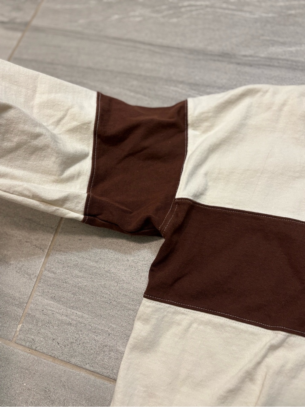 Madewell Striped Rugby Polo Shirt - Picture 9 of 11
